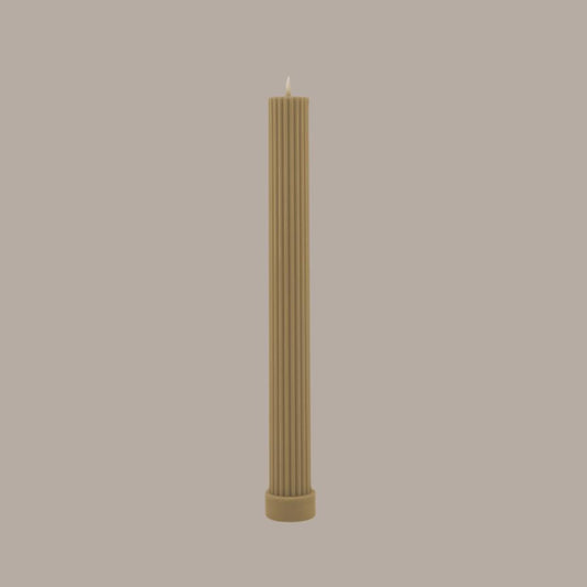 Column Pillar Candle - Honey