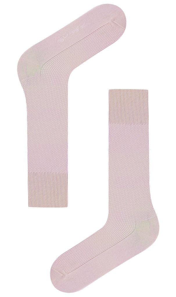 Pink Blush Textured socks