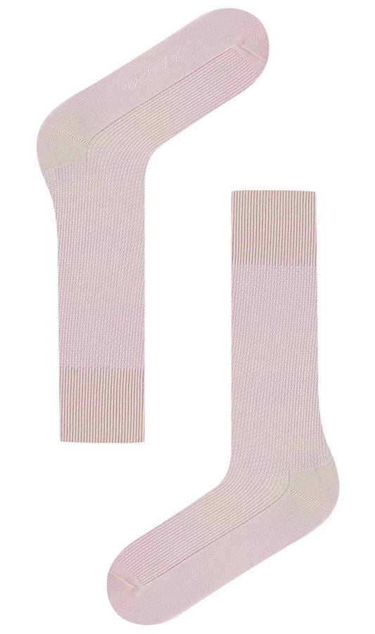 Pink Blush Textured socks