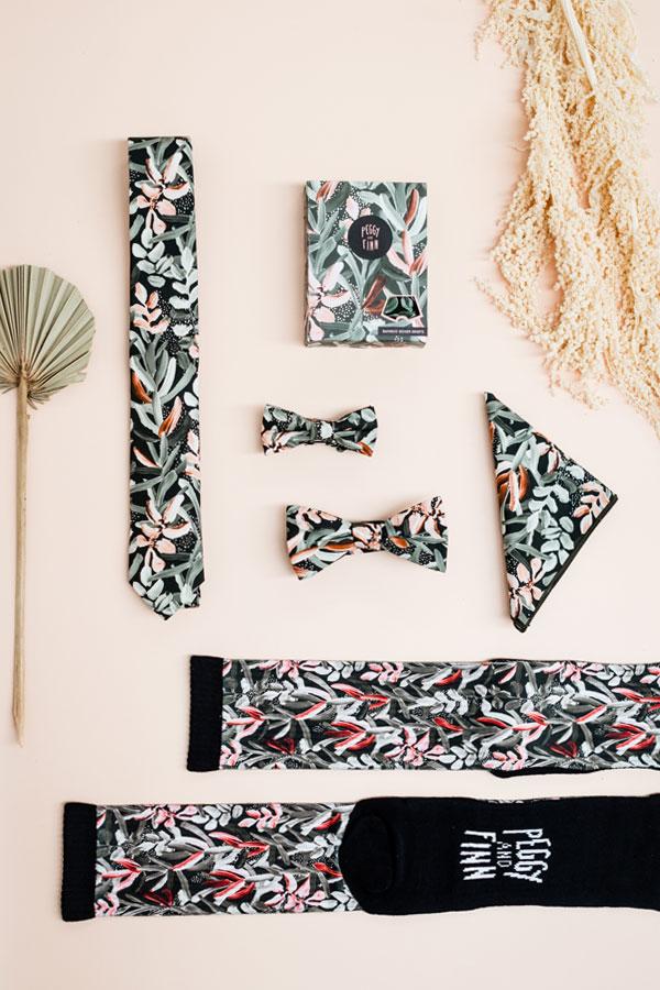 COTTON TIE - Protea Green