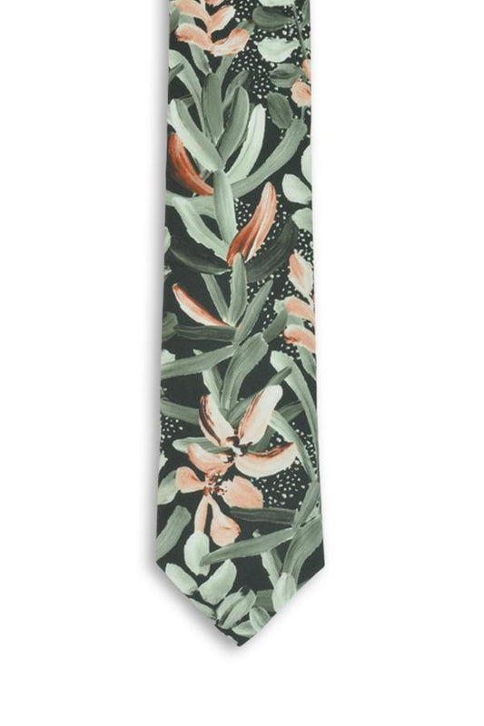 COTTON TIE - Protea Green