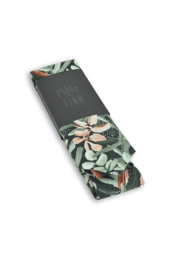 COTTON TIE - Protea Green
