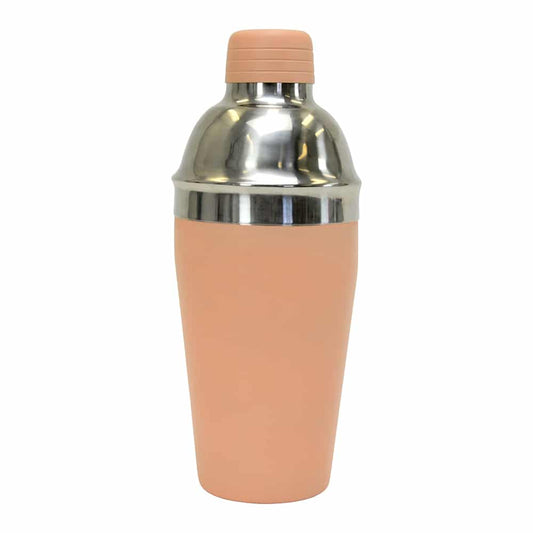 Stainless Steel Cocktail Shaker - Peach