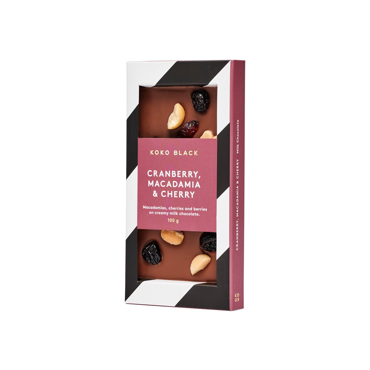 Cranberry Macadamia & Cherry Block