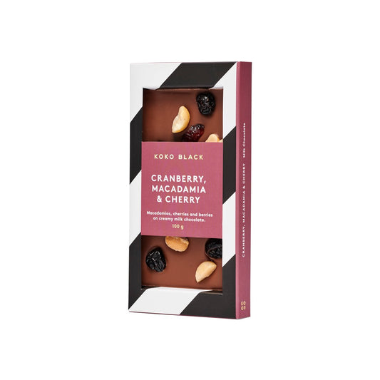 Cranberry Macadamia & Cherry Block