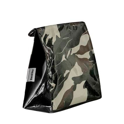 Green Camo Lunch Bag