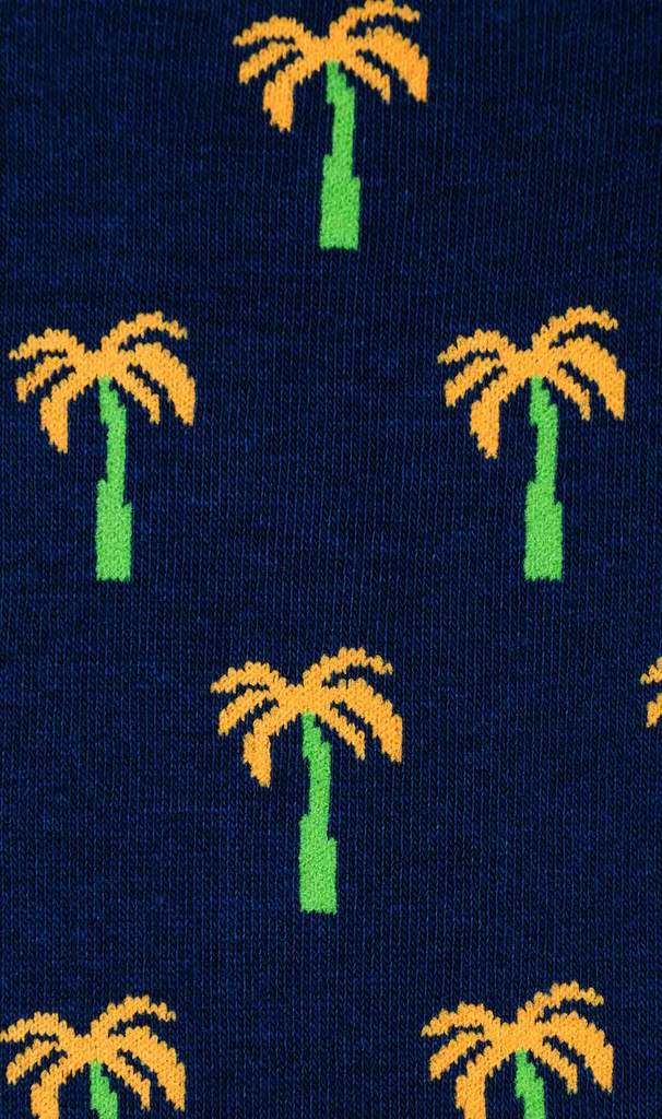 Island Palm Tree Socks