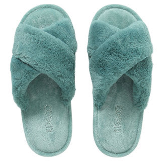 Jade Green Adult Slippers