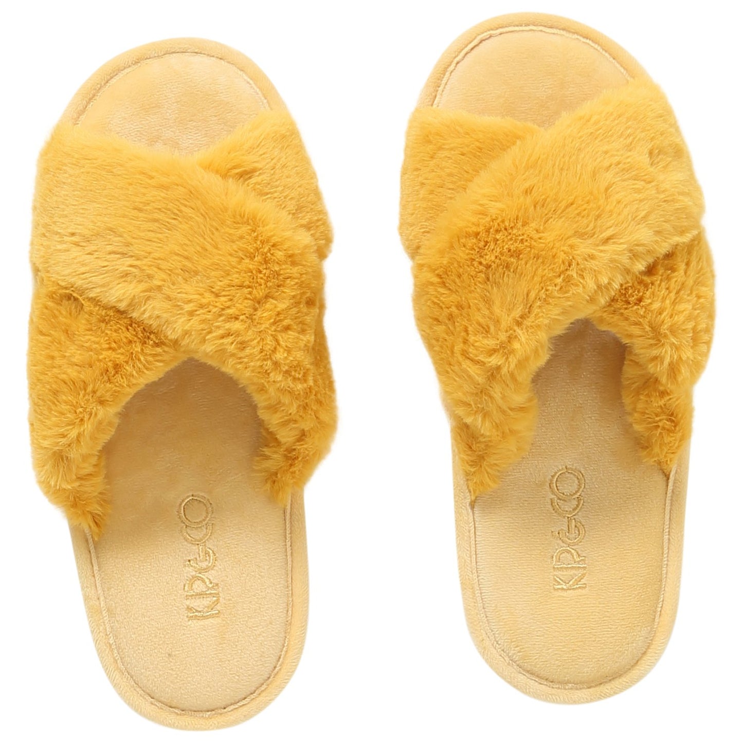 Sunshine Yellow Adult Slippers