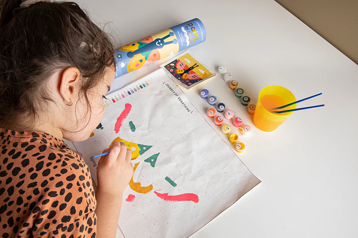 Kids Paint By Numbers - Outside the City