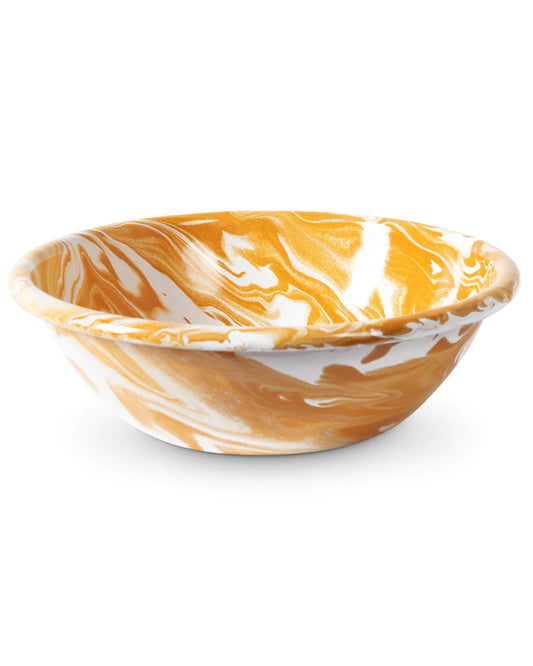 Golden Marble Enamel Baking Dish Salad Bowl