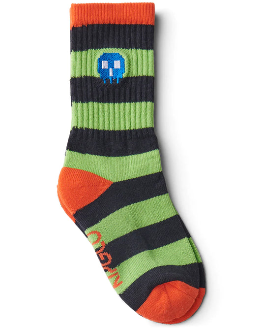 Gamer Stripe Socks 5-8Yrs