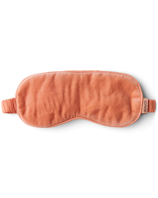 Terracotta Velvet Eye Mask