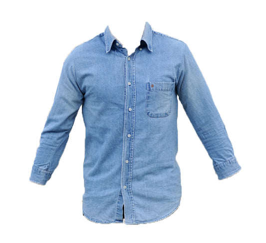 Vintage Denim Shirt -Sillarian