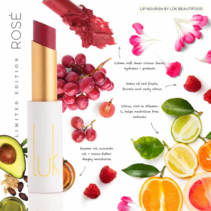 Lip Nourish Natural Lipstick - Rosé