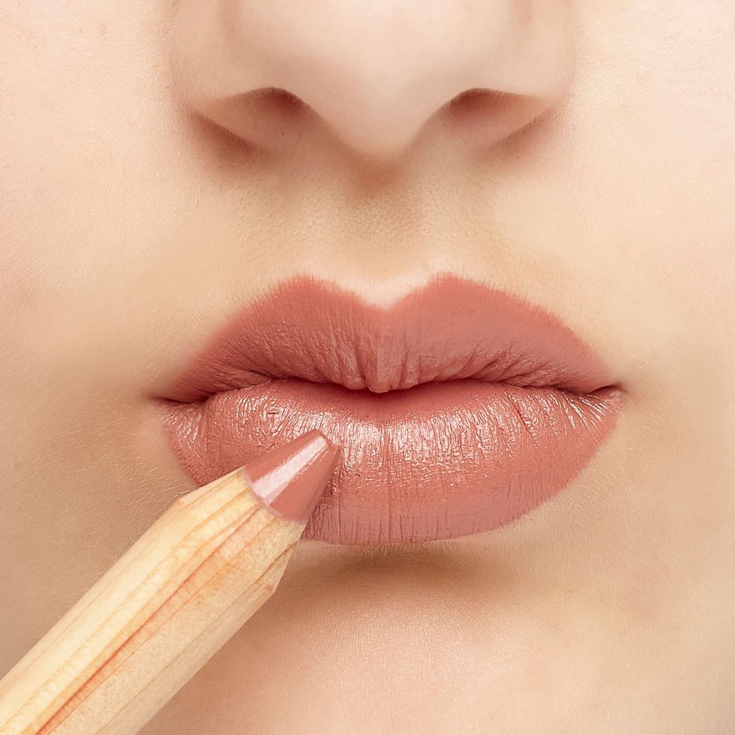 Natural Lipstick Crayon - Caramel Kiss