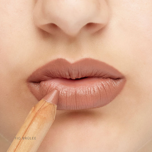 Natural Lipstick Crayon - Fig Brulee