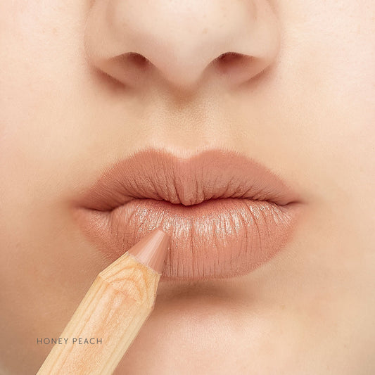 Natural Lipstick Crayon - Honey Peach