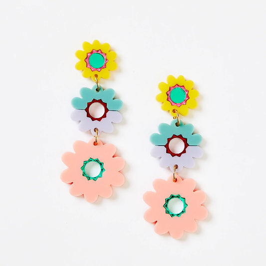 Meadow Earrings - Rainbow