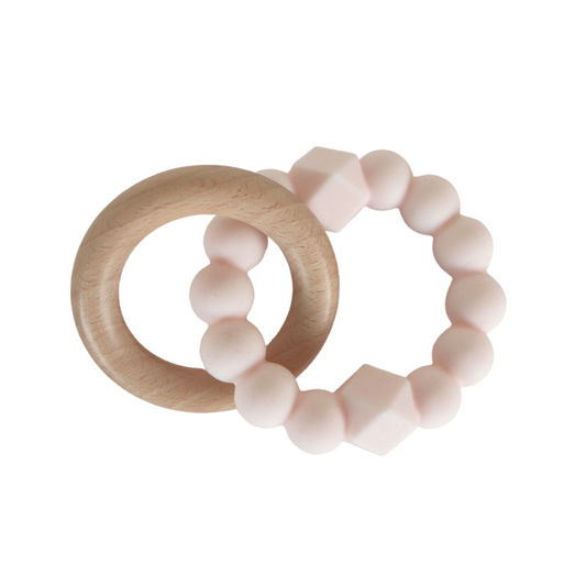 Blush Moon Teething Ring