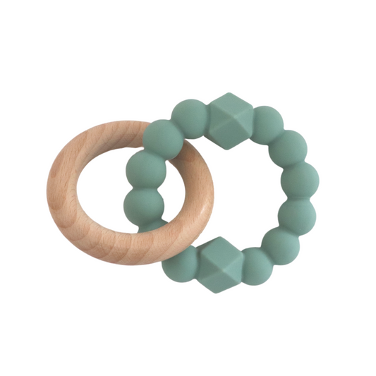 Sage Moon Teething Ring