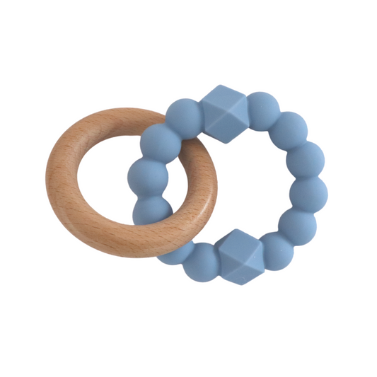 Blue Moon Teething Ring