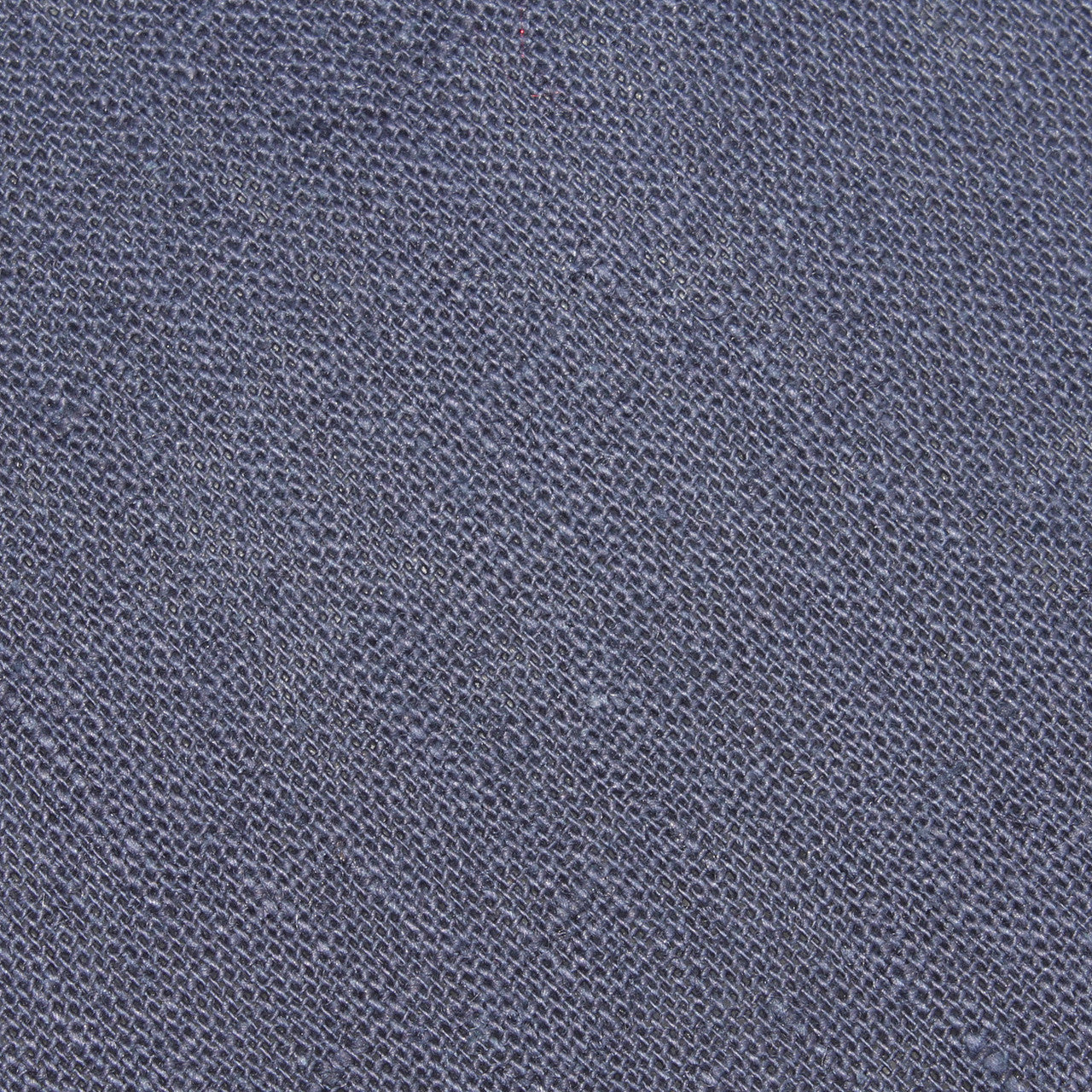 OTAA Navy Blue Slub Linen Skinny Tie