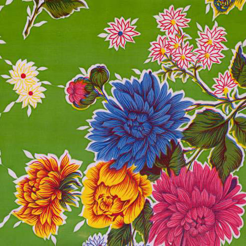 Mum's Green Tablecloth 120cm x 250cm