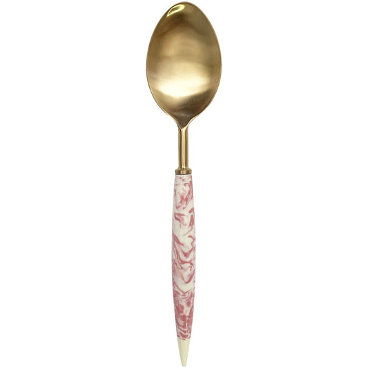 Pink Marble Serving Spoon