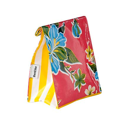 Pink Hibiscus Lunch Bag