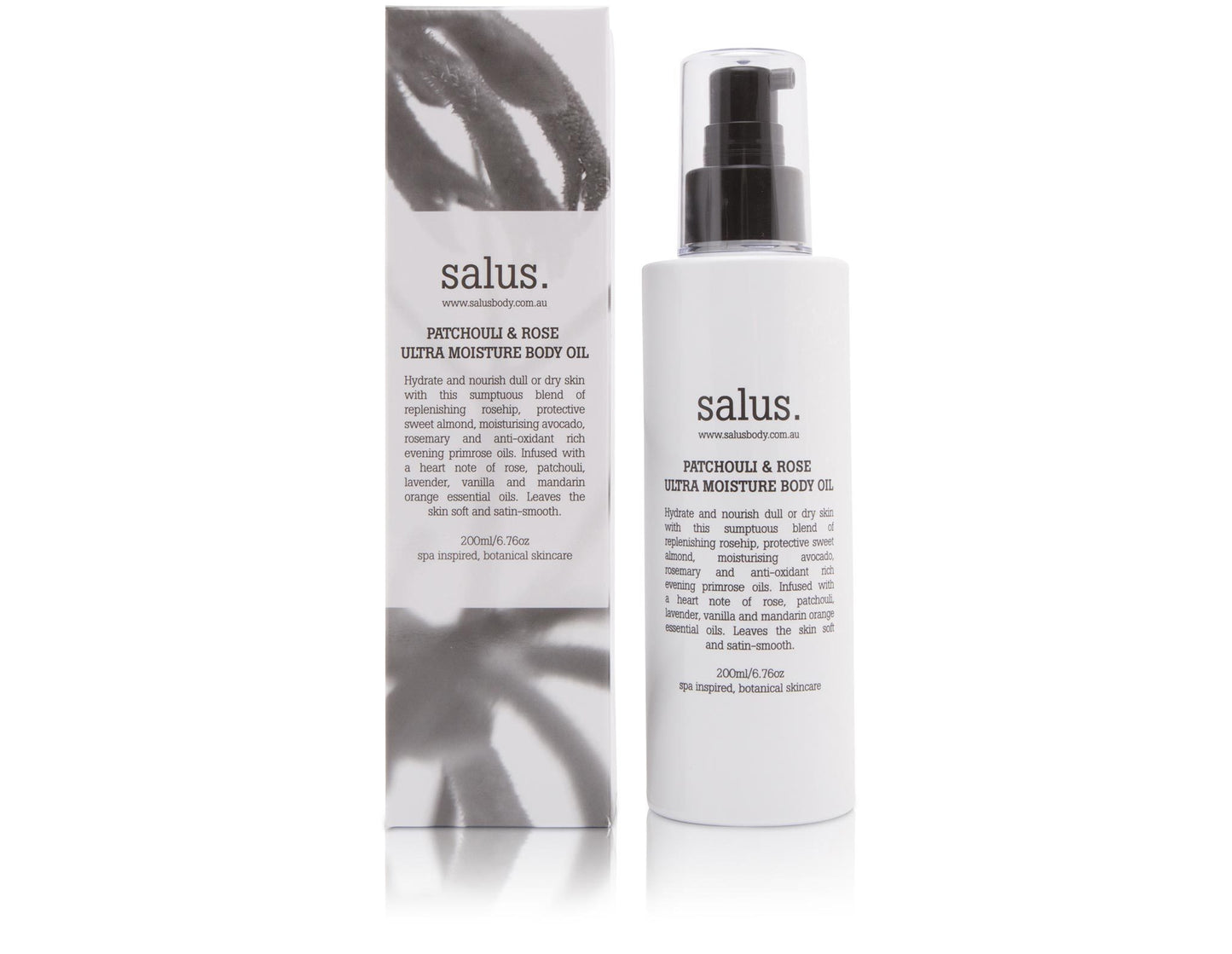 Patchouli & Rose Ultra Moisture Body Oil - 200Ml
