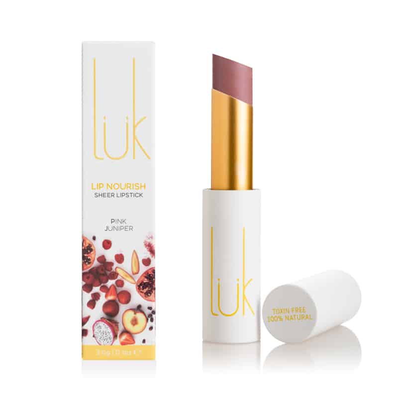 Lip Nourish Natural Lipstick - Pink Juniper