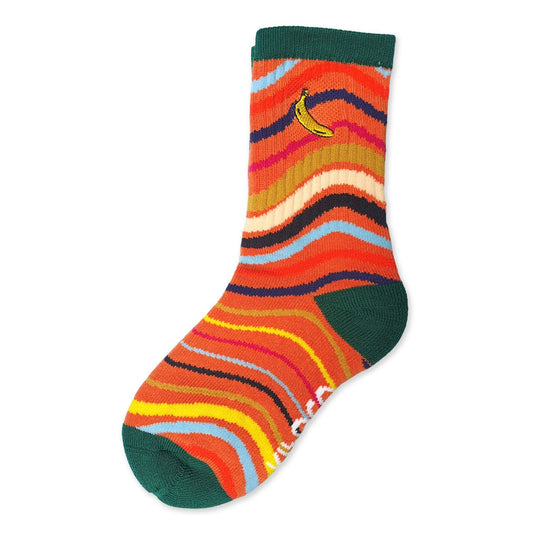 Ripple Rum Ribbed Kids Socks