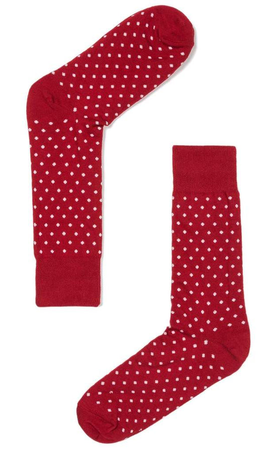 Red Polka Dot Socks