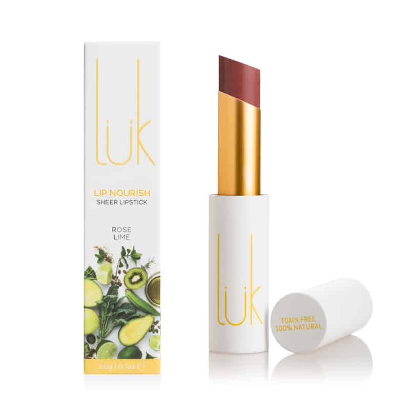 Lip Nourish Natural Lipstick - Rose Lime