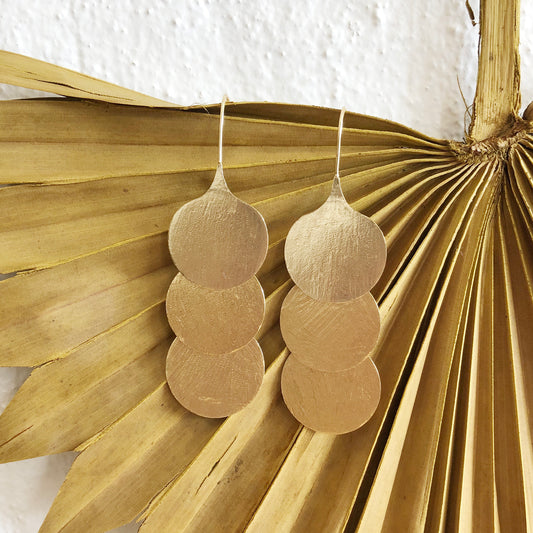 Sivia Earrings - Gold