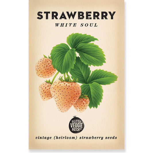 Strawberry "White Soul" Heirloom Seeds