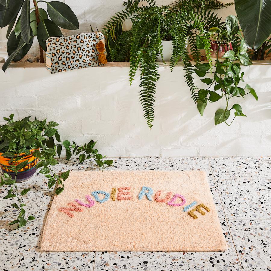 Tula Tigre Nudie Rudie Bath Mat