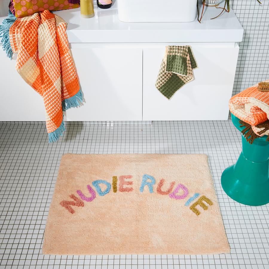 Tula Tigre Nudie Rudie Bath Mat