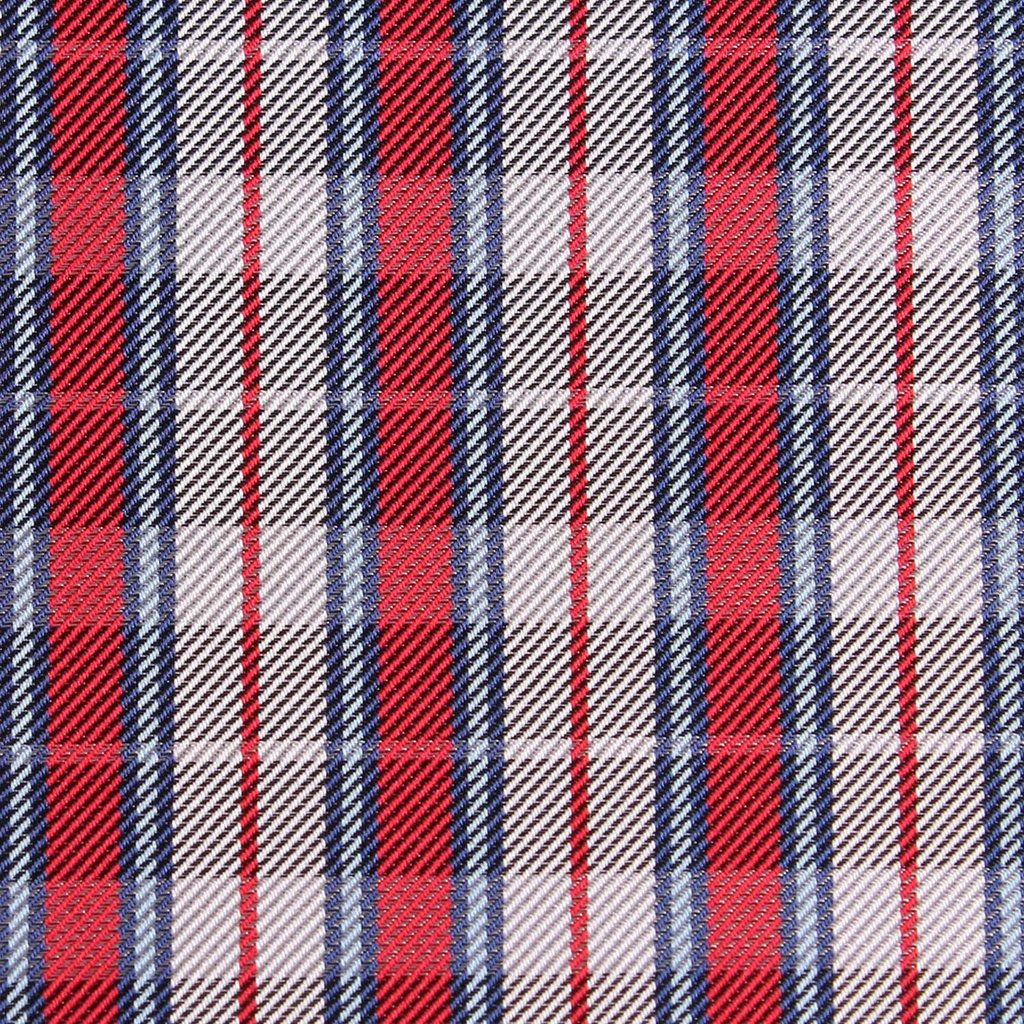 Tango Maroon with Blue Stripes Bow Tie