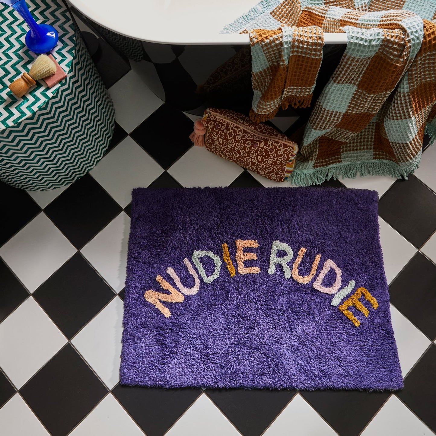 Tula Nudie Rudie Bath Mat - Camille