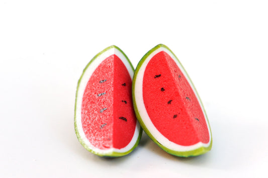 Watermelon Quater Stud Earrings