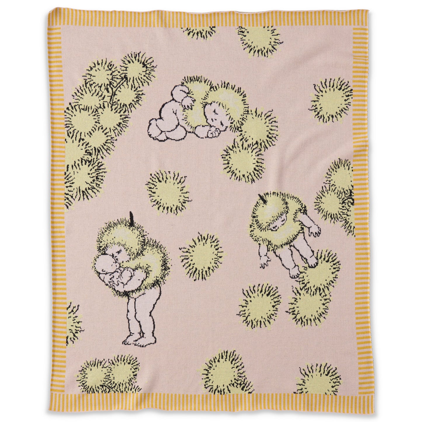 Baby Blanket - Wattle Dance Organic Cotton Knit