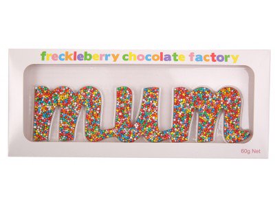 Chocolate Freckle Word - Mum