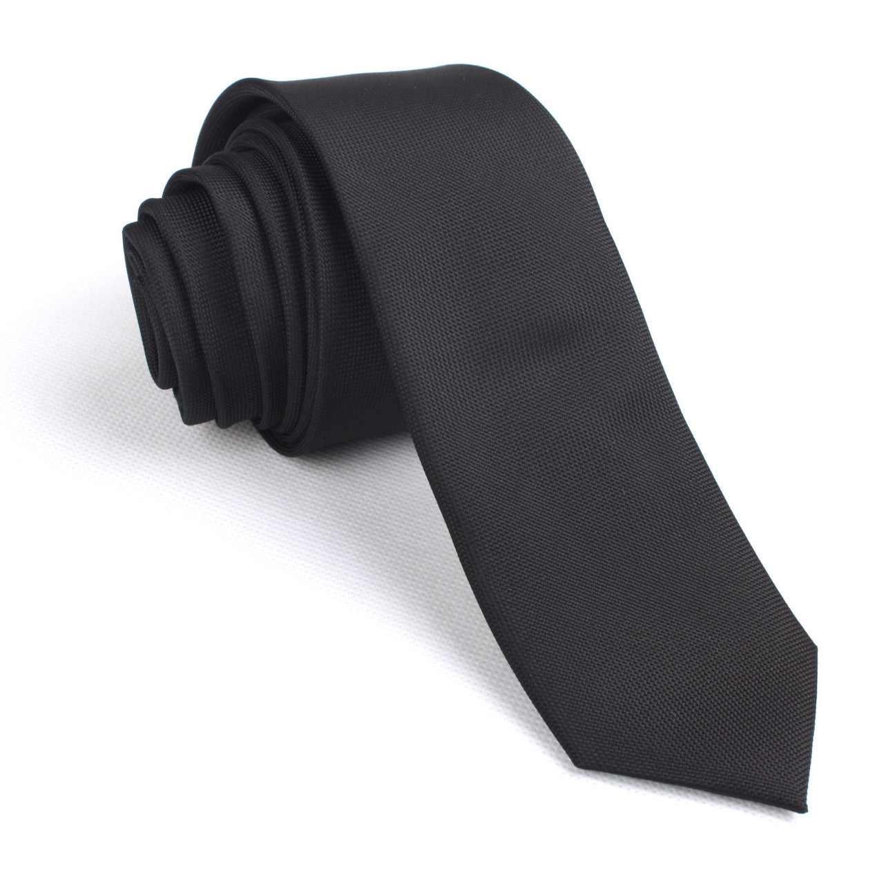 Black Skinny Tie