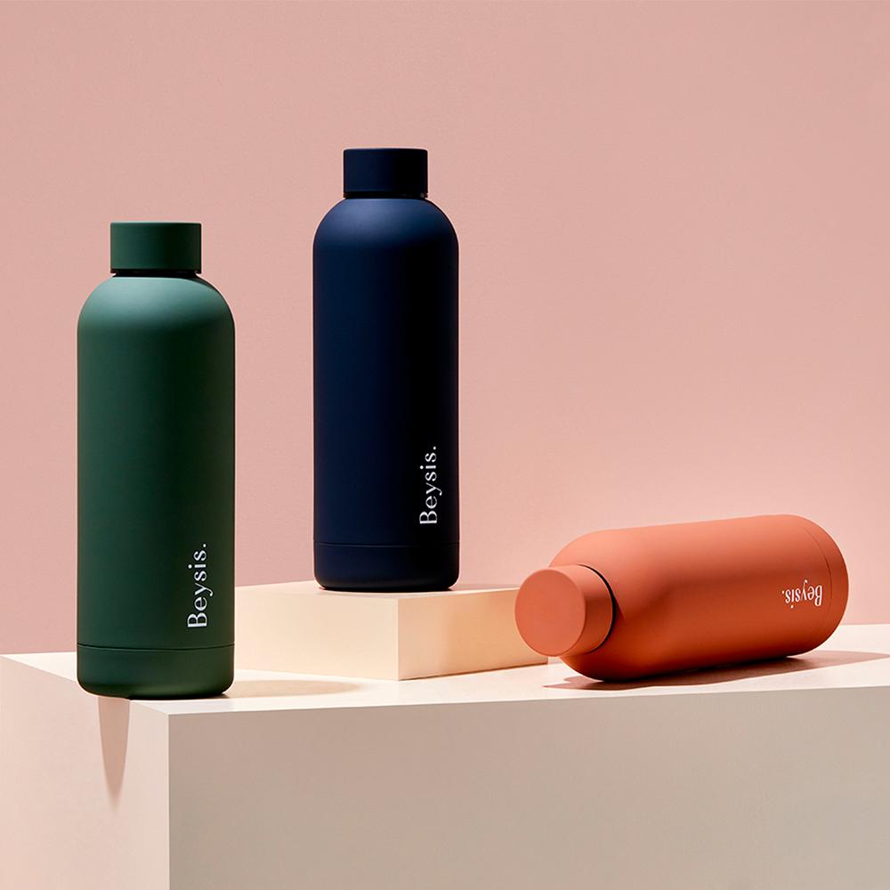 Insulated Water Bottle 500ml - Terracotta