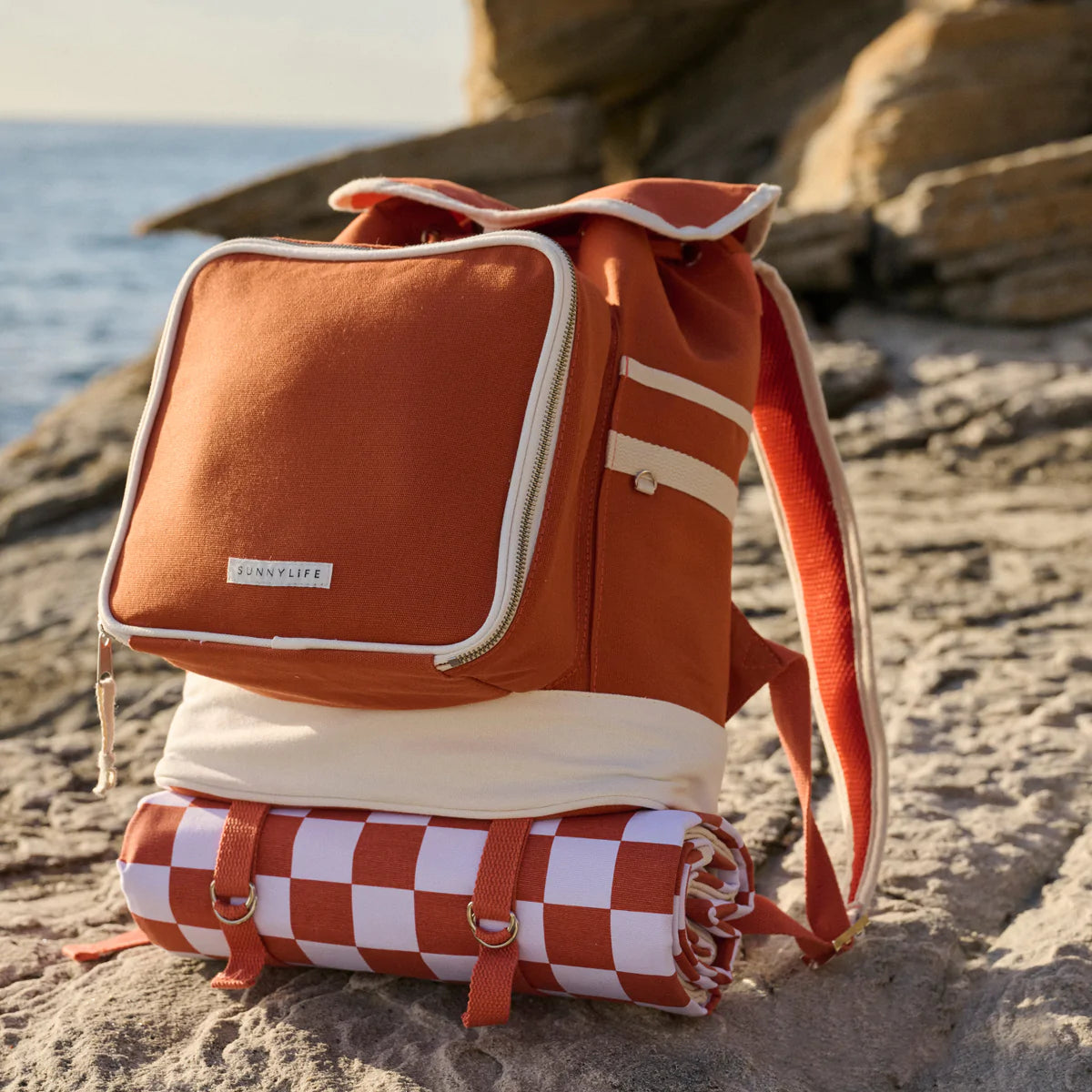 Luxe Picnic Backpack - Terracotta