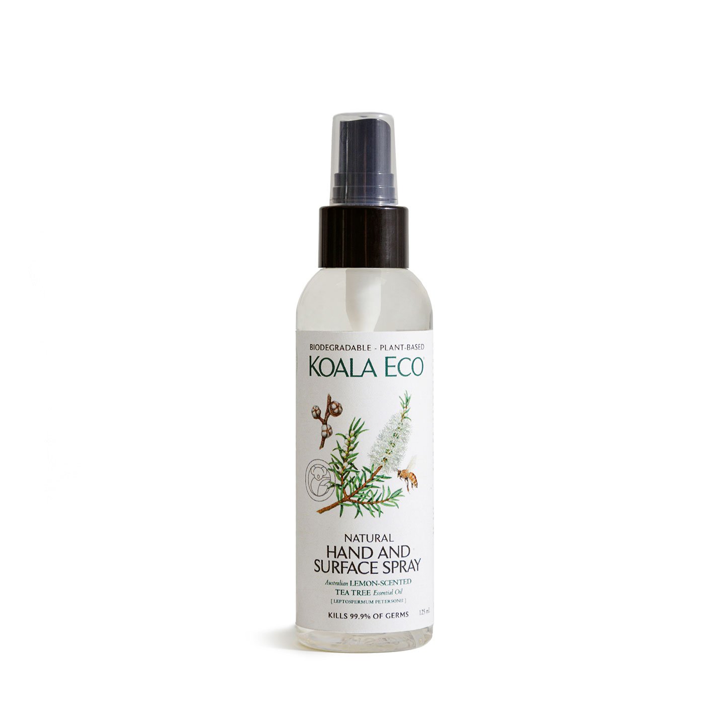 Natural Hand and Surface Spray - Lemon Scented Tea Tree