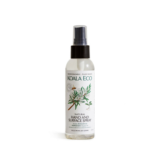 Natural Hand and Surface Spray - Rosalina & Peppermint