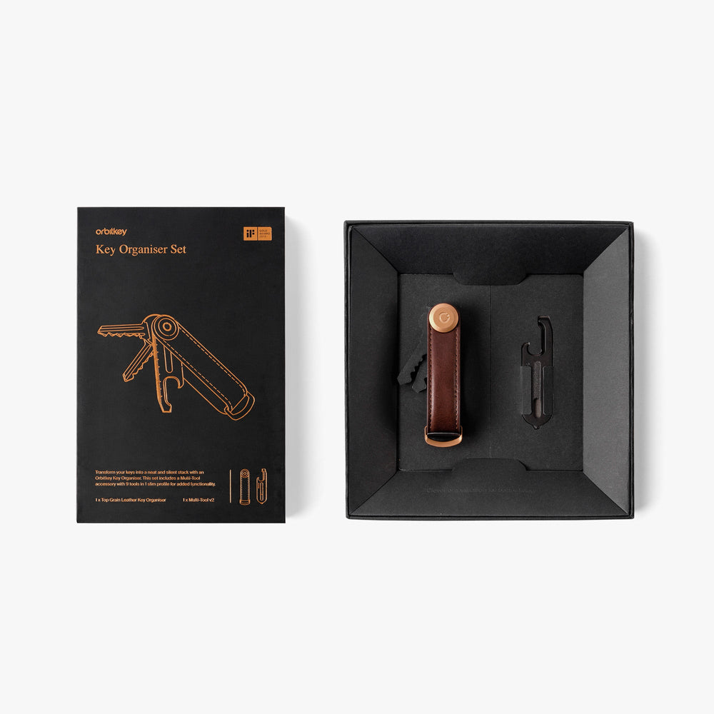 Leather Key Organiser + Multitool V2